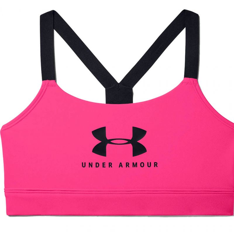 Under Armour Low Crossback sportski grudnjak pink M