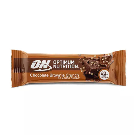 Optimum Nutrition Protein Crisp ploščica - 10 x 65 g - Chocolate Brownie Crunch