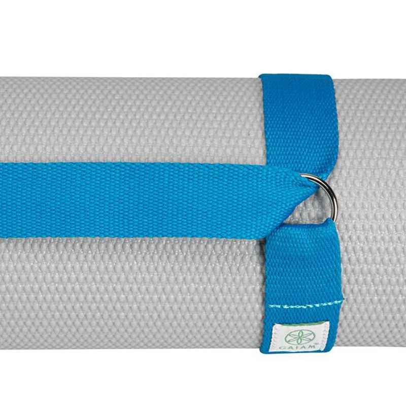 Pas za podlogo za jogo Gaiam blue 61711BL