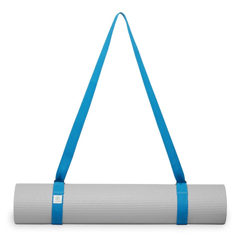 Pas za podlogo za jogo Gaiam blue 61711BL