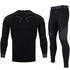 Alpinus Tactical Base Layer Set Thermoactive Underwear Black and Gray M GT43276