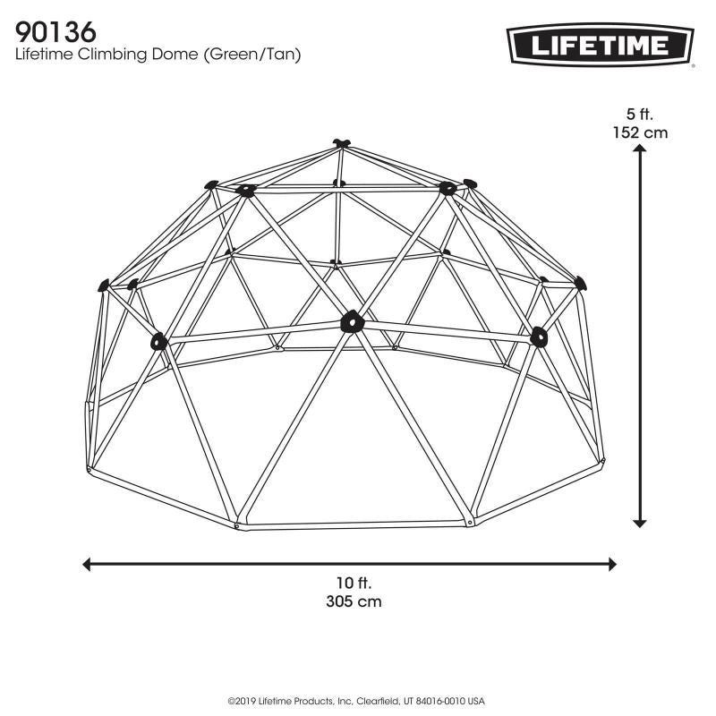 DOŽIVOTNA KUPOLA ZA PENJAČKU GEODOME 90136