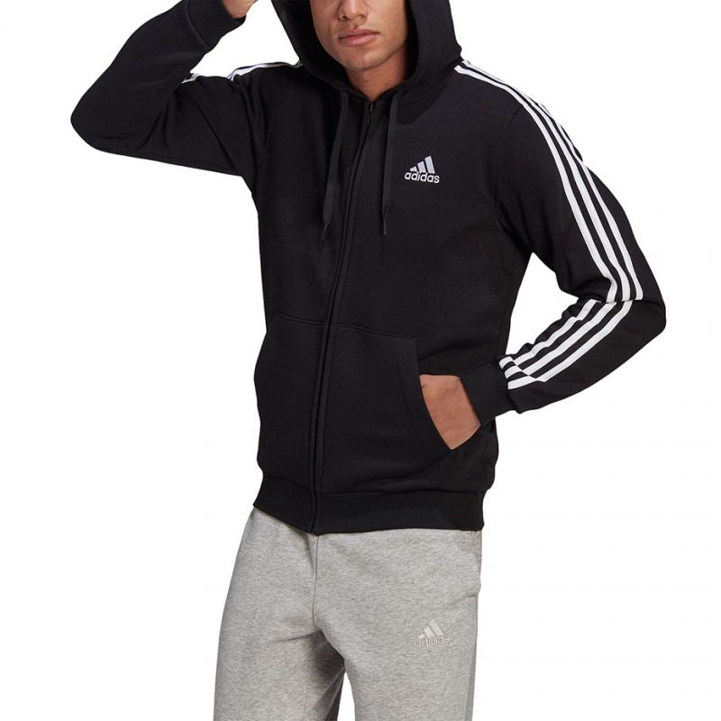 Adidas Essentials pulover s kapuco s polno zadrgo M GK9051