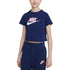 Nike Sportswear Big Kids' Cropped Jr DA6925 492 T-shirt