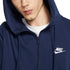 Nike NSW Club Hoodie FZ M BV2645-410 majica s kapuljačom