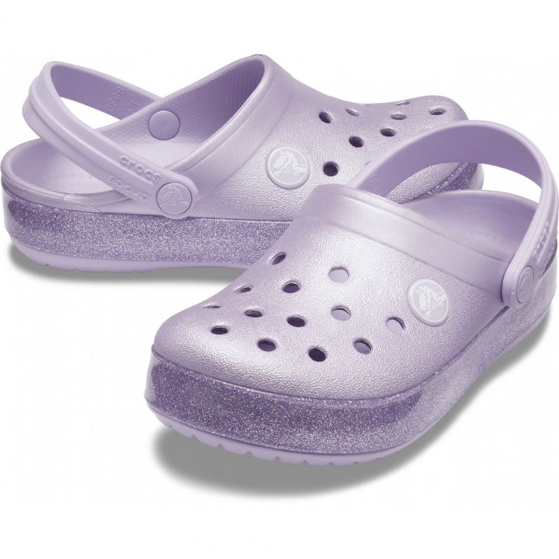 Cipele Crocs Crocband Glitter Clog Jr 205936 530