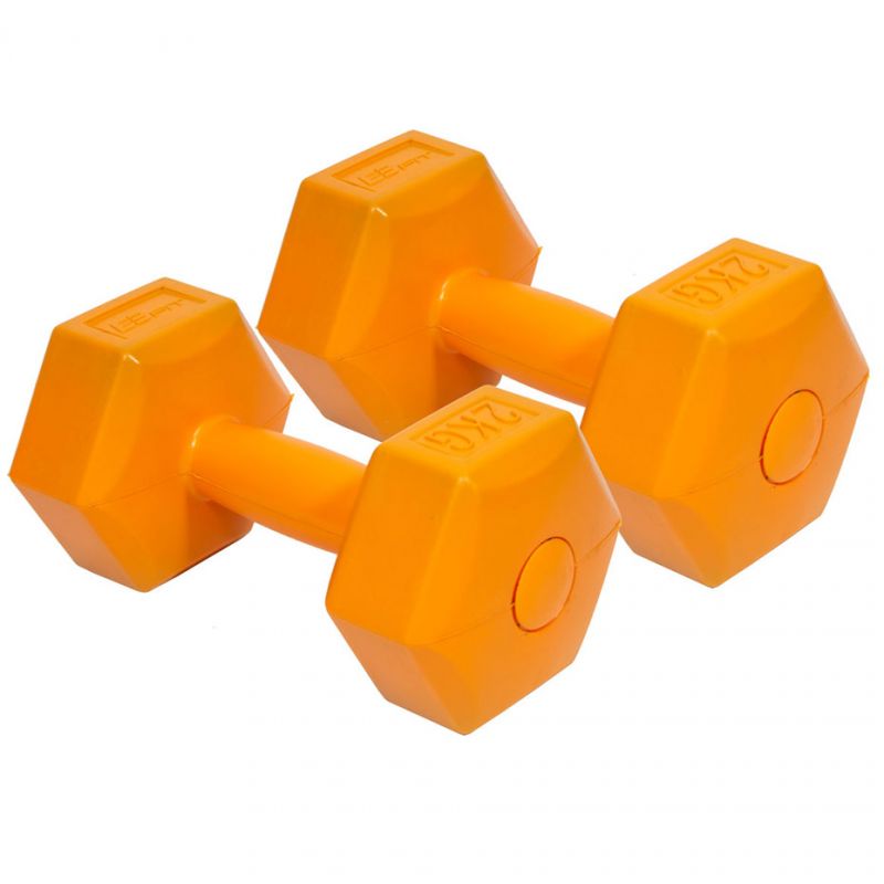 Kompozitni komplet uteži EB FIT 2x2kg oranžna 1027029