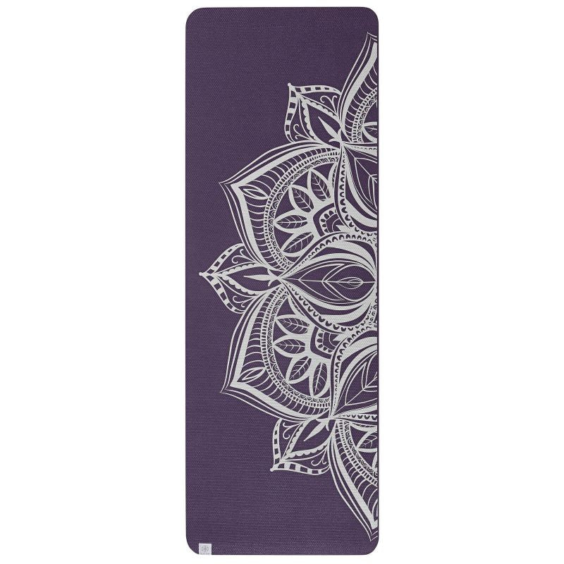 Yoga mat Gaiam Aubergine Medallion 6 mm 63844