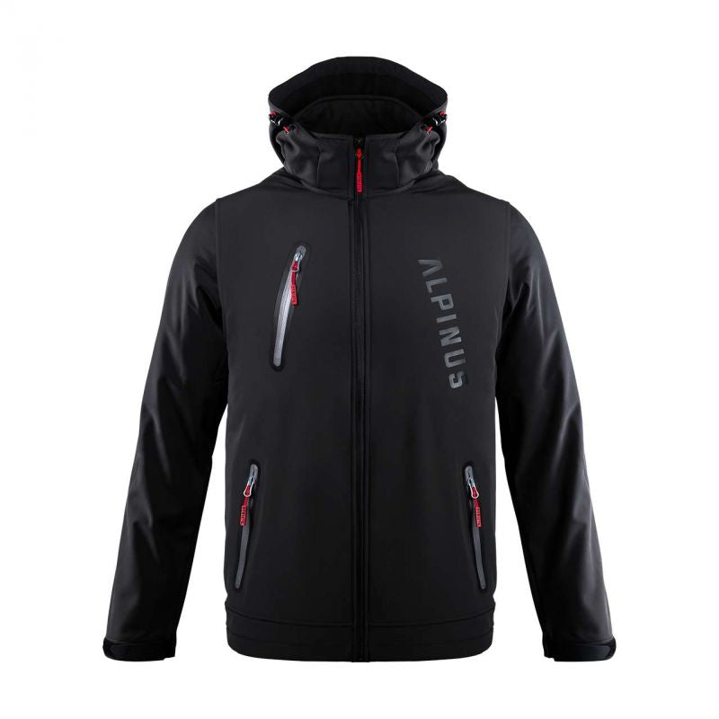 Alpinus Denali softshell jakna črna M BR43381