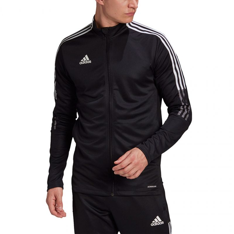 Pulover adidas Tiro 21 Track črn M GM7319