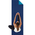 Dvostranska podloga za jogo GAIAM Navy &amp; Blue 6 MM 61698