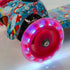 Tricycle scooter with Led Meteor Tucan Birds 22555 wheels