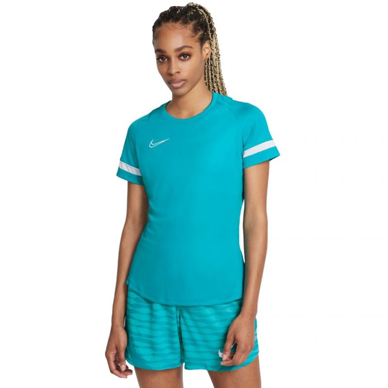 Nike NK Df Academy 21 Top Ss W CV2627 356 majica s kratkimi rokavi