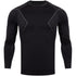 Alpinus Active Base Layer Set thermoactive underwear black and gray M GT43257