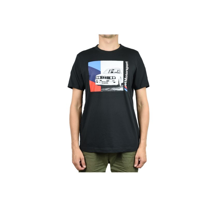 Puma BMW Motorsport Graphic Tee 596102-01 czarne S