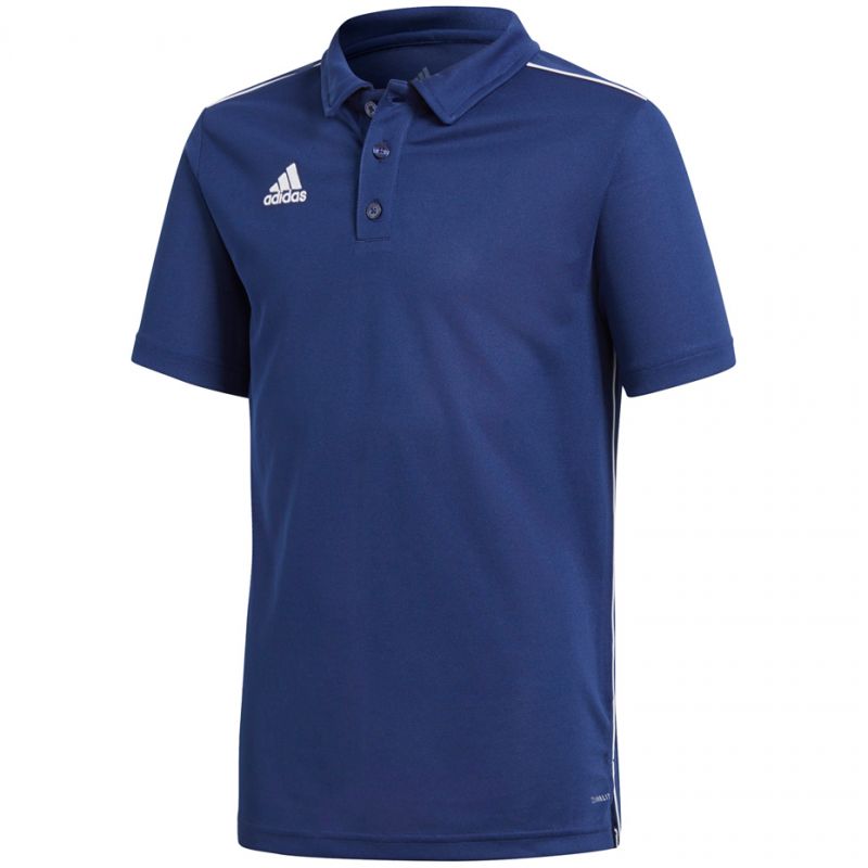 Majica s kratkimi rokavi adidas CORE 18 POLO JR CV3680