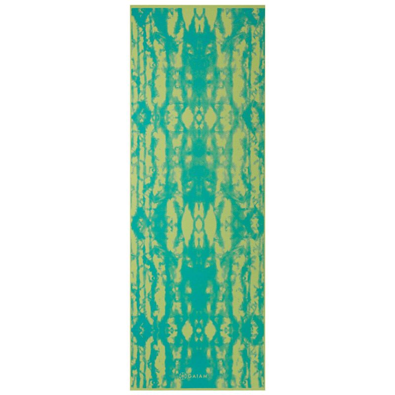 Dvostrana prostirka za jogu GAIAM Turquoise Lotus 6 MM 62344